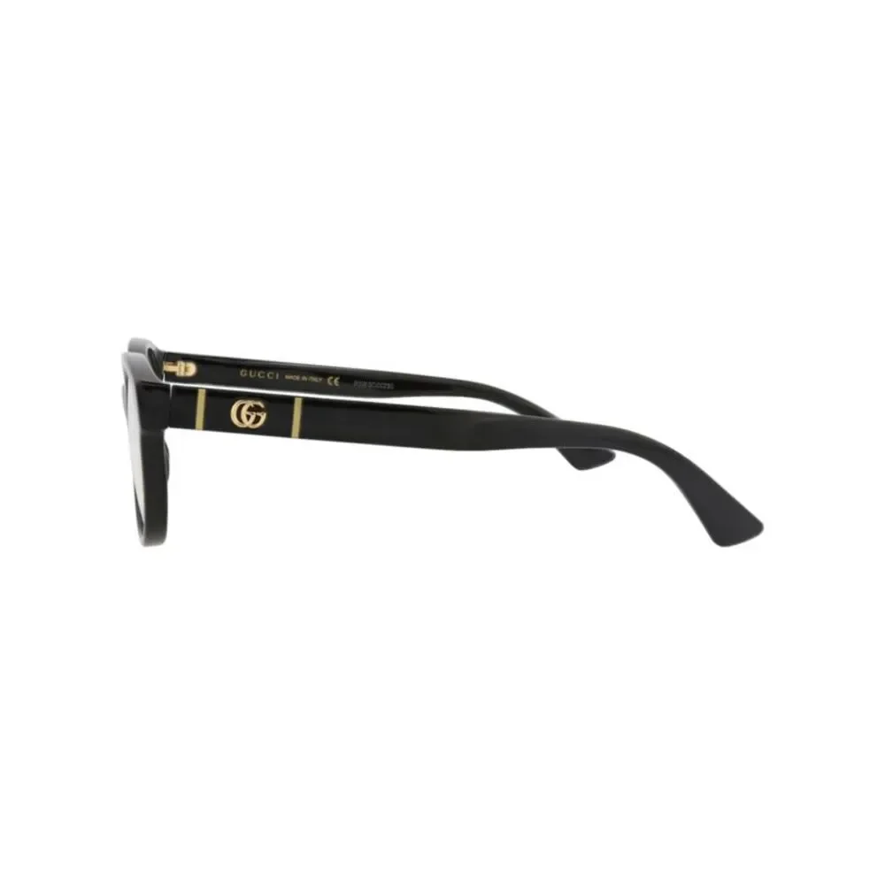 Gucci Cat Eye-Frame Injection Optical Frames Black Womens